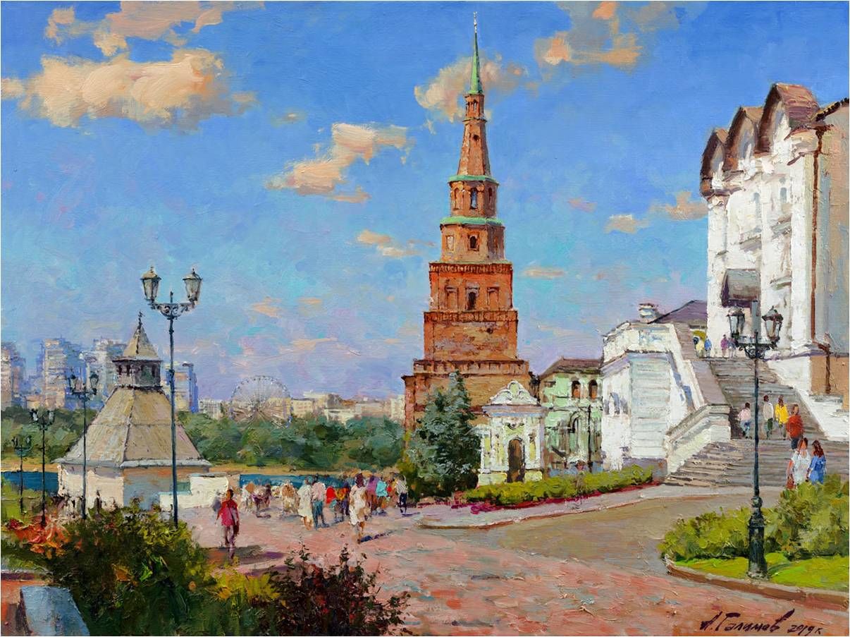 Художник Азат Галимов картины Казань